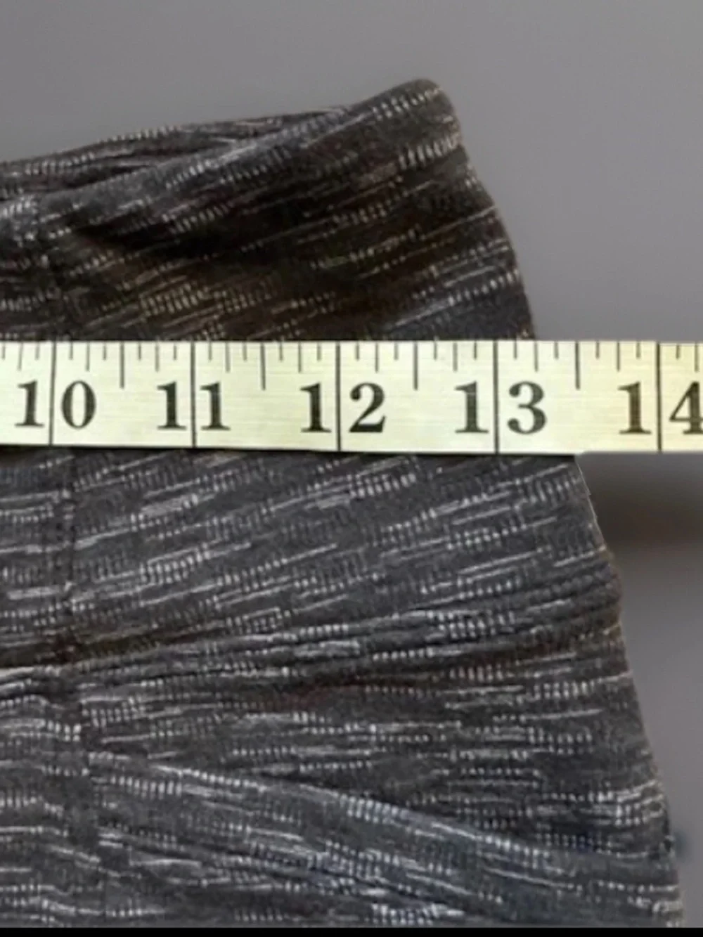 ATHLETA Leggings Womens Small Gray Black Space Dyed Metro Mid Rise Back Pockets
